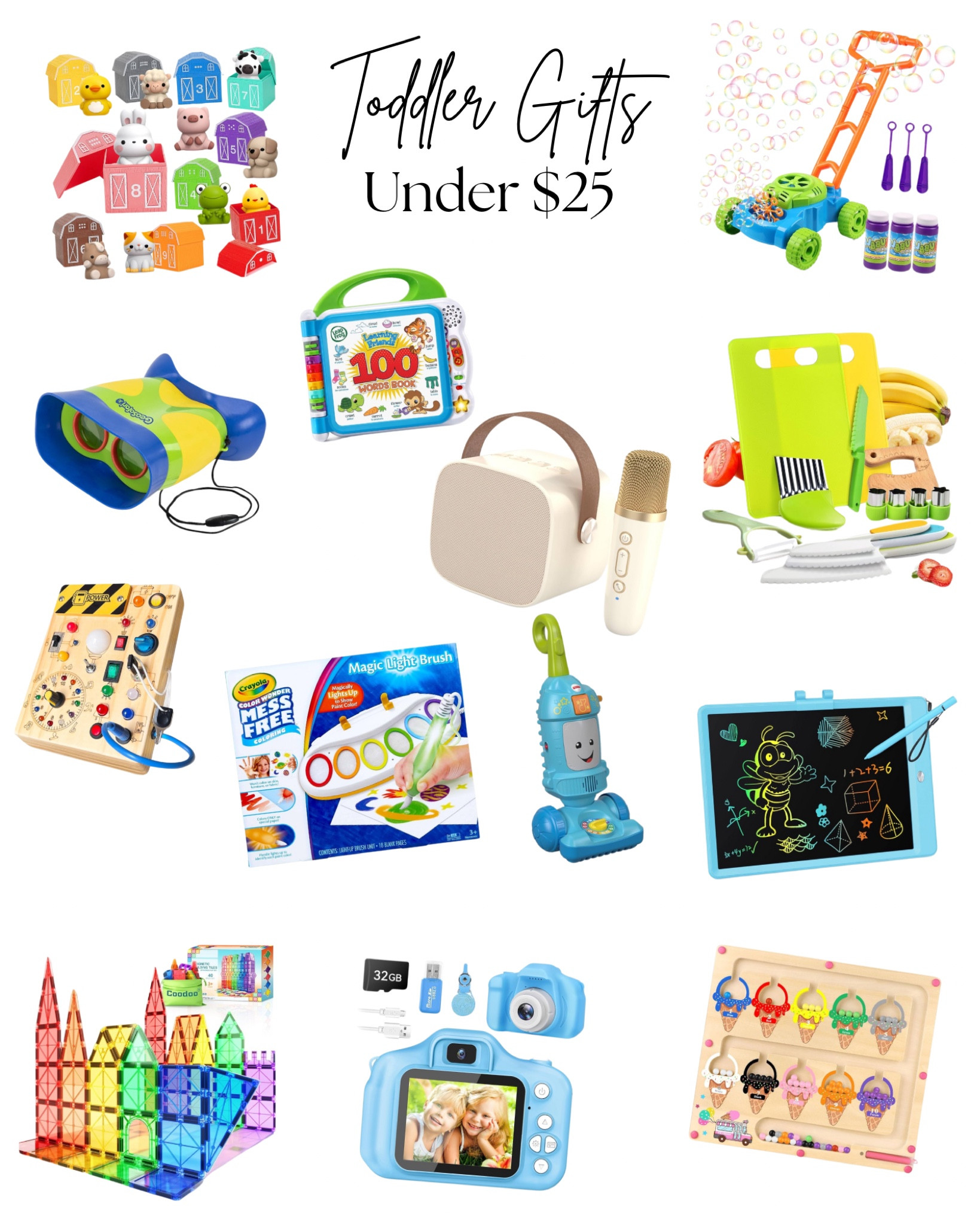 Toddler gifts under $25 on Amazon! Perfect for any occasion 

#LTKKids #LTKFamily #LTKBaby