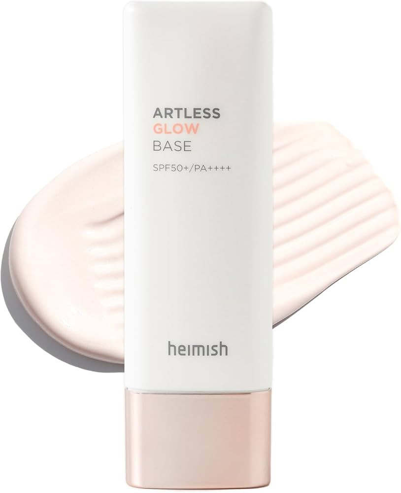 HEIMISH Artless Glow Base 1.35fl.oz/40ml, Multipurpose Makeup Base, Primer, Highlighter, Tone Up ... | Amazon (US)
