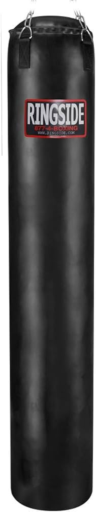 Ringside 100-pound Muay Thai Punching Heavy Bag, Black, 13-inch x 72-inch | Amazon (US)