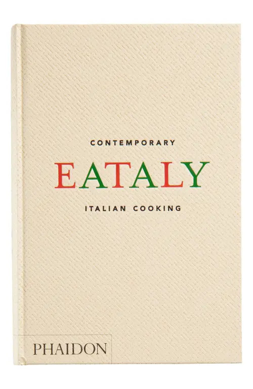 Phaidon Press 'Eataly: Contemporary Italian Cooking' Cookbook in Beige at Nordstrom | Nordstrom