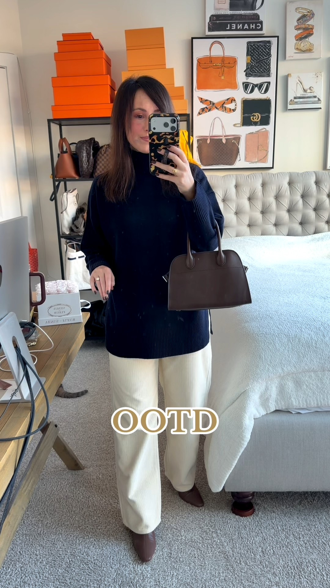 Vince navy cashmere turtleneck sweater with cream corduroy pants



#LTKootd #LTKSeasonal #LTKFindsUnder100