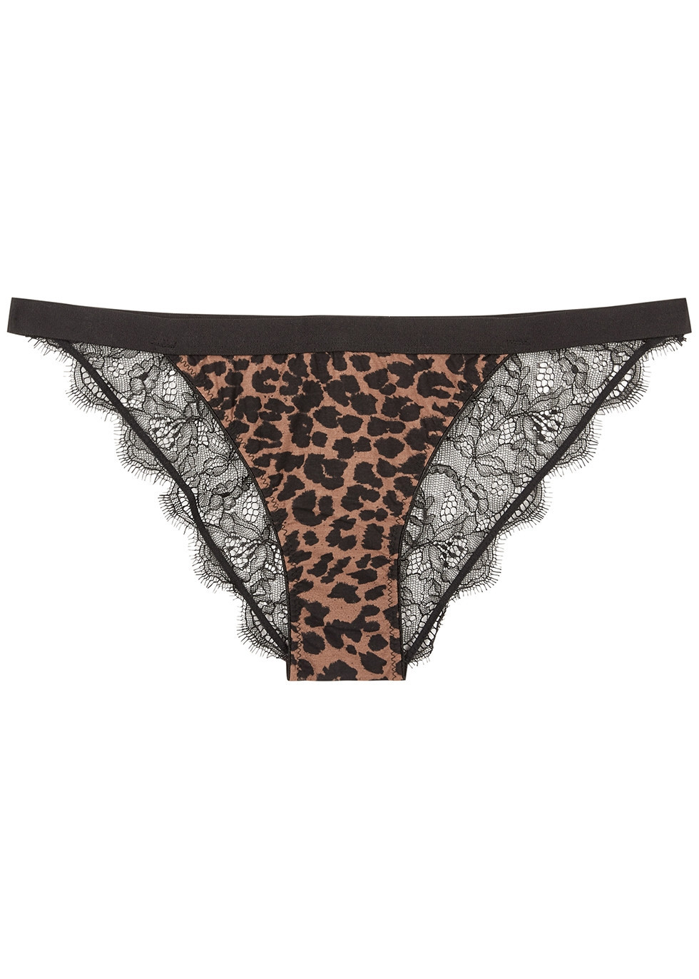 Wild Rose leopard-print lace briefs | Harvey Nichols (Global)