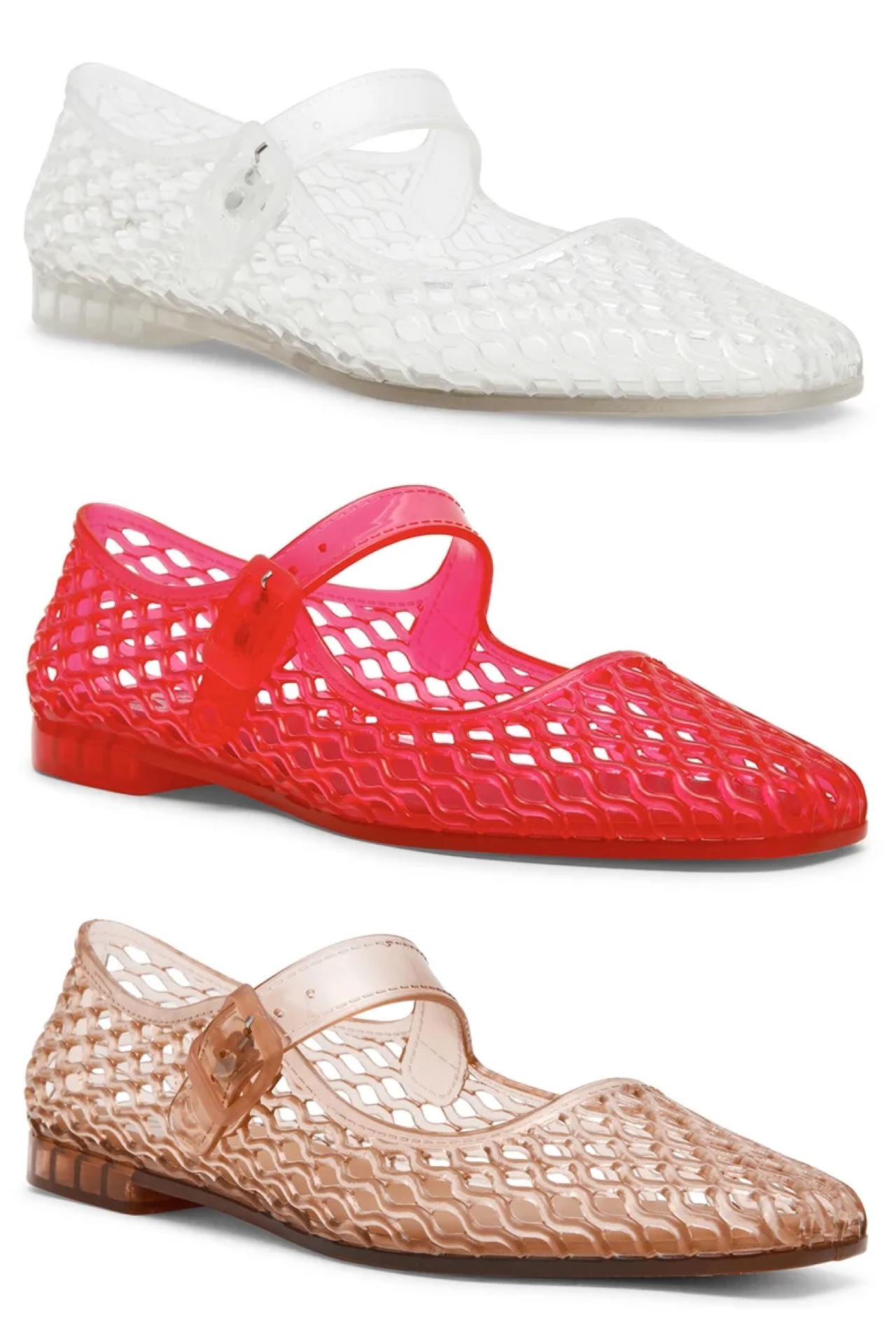Walmart new arrival, jelly flats

#LTKootd