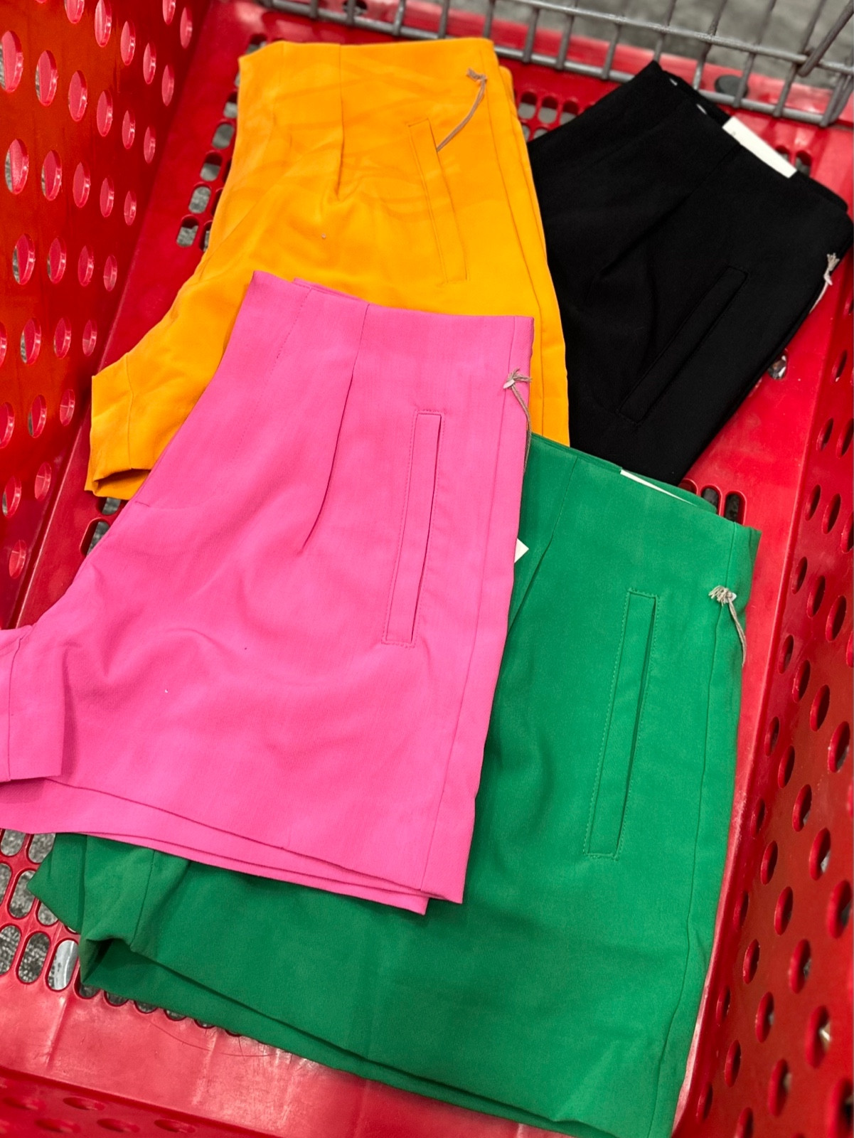 New shorts by A New Day! These have. A good stretch to them and come k. The perfect Spring/Summer colors😍