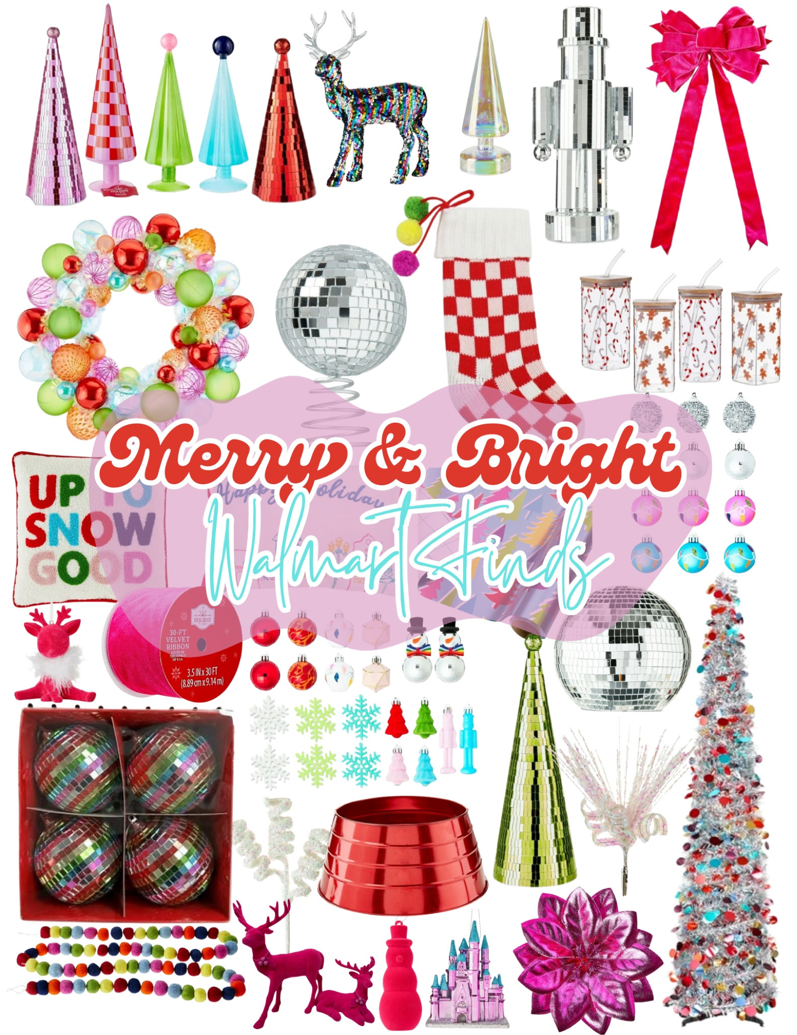 🎄 Get your holiday sparkle on with these Merry & Bright Walmart finds! From glittery reindeer to vibrant ornaments, Walmart has everything you need to make your space festive and fun this season. ✨ #WalmartFinds #HolidayDecor #ChristmasVibes #MerryAndBright #DiscoChristmas #HolidayCheer #LTKHoliday #LTKDecor

#LTKHoliday #LTKHome #LTKSeasonal
