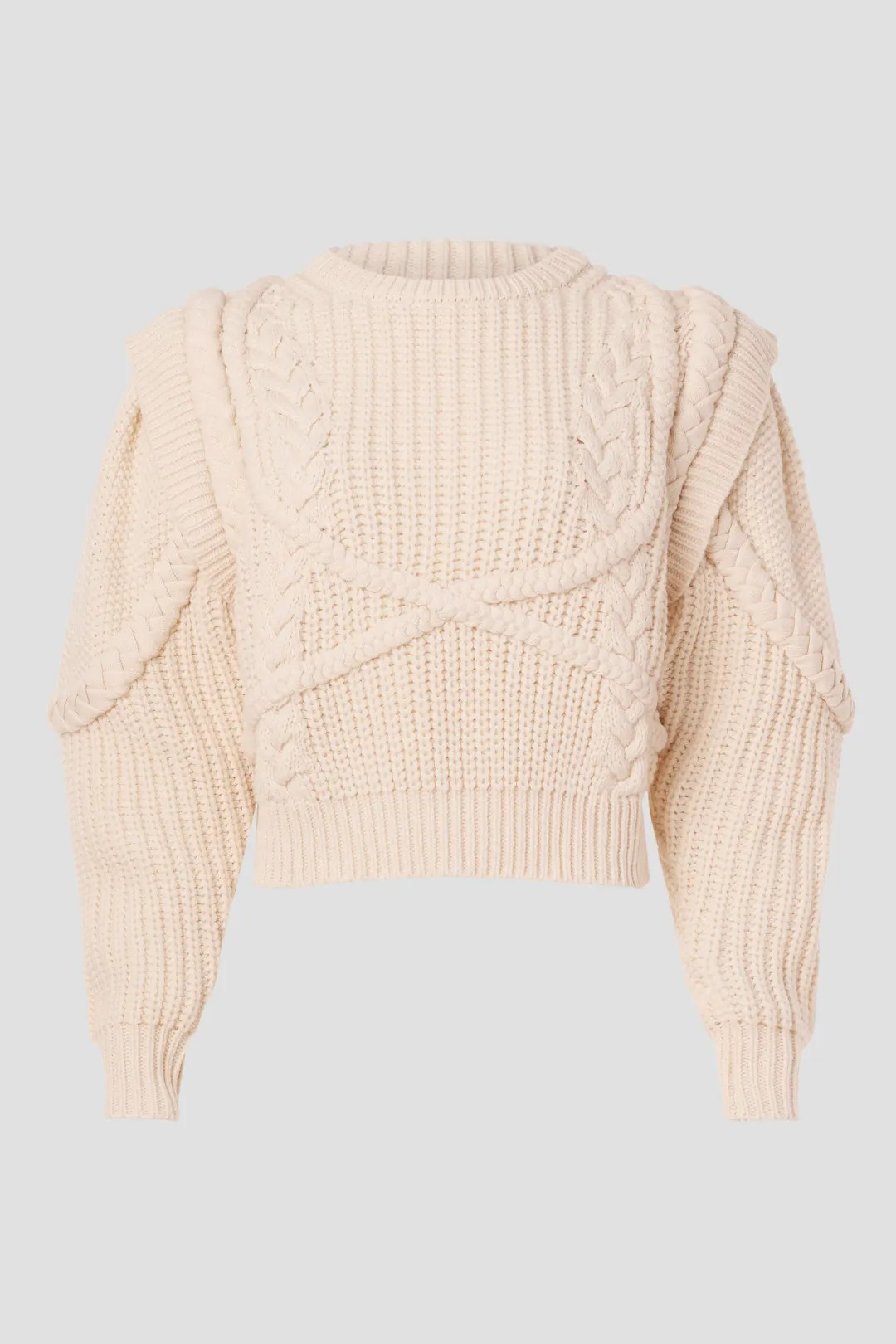 Braiding Detail Sweater | Rent the Runway