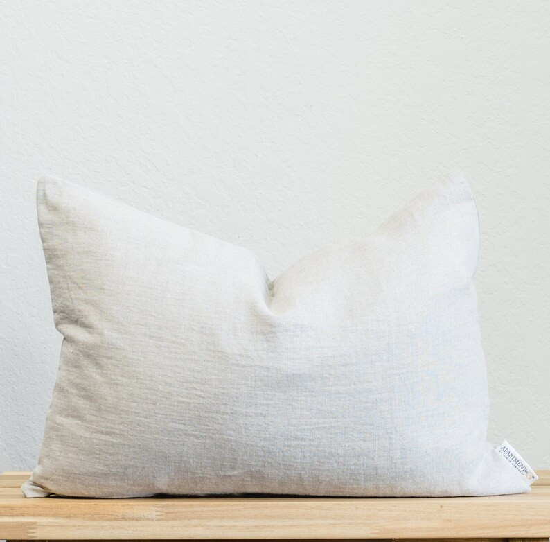 Linen Pillow  Natural  14'' X 20'' | Etsy | Etsy (US)