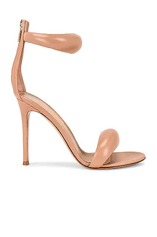 Gianvito Rossi Bijoux Heels in Tan | FWRD 