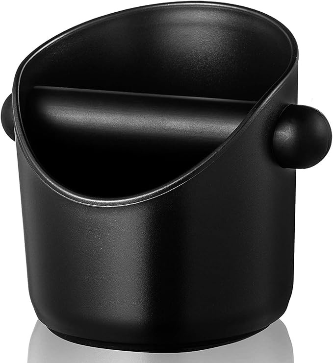 Espresso Knock Box, 4.4 Inch Coffee Knock Box Espresso Dump Bin For Coffee Grounds with Removable... | Amazon (US)