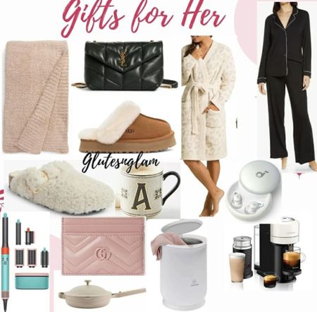 Gifts for her, Christmas gift ideas, women’s gift guide, holiday gifting, towel warmer, Dyson Airwrap, gifts for her, loungewear, pajamas, gift ideas 

#LTKHolidaySale #LTKfindsunder100 #LTKGiftGuide