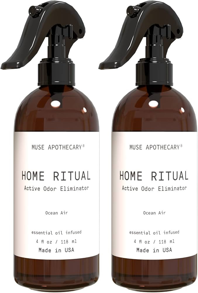 Muse Apothecary Home Ritual Active Odor Eliminator Spray - Odor Eliminator for Home - Furniture D... | Amazon (US)