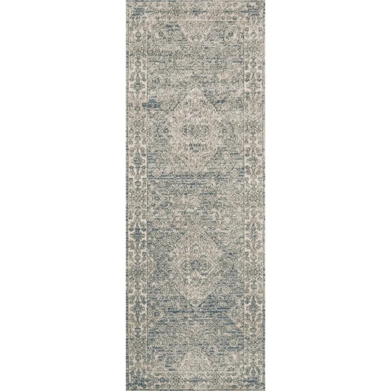 Loloi II Teagan Oriental Sky / Natural Area Rug | Walmart (US)