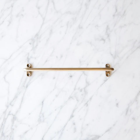 Brass Towel Bar - Long | Roan Iris