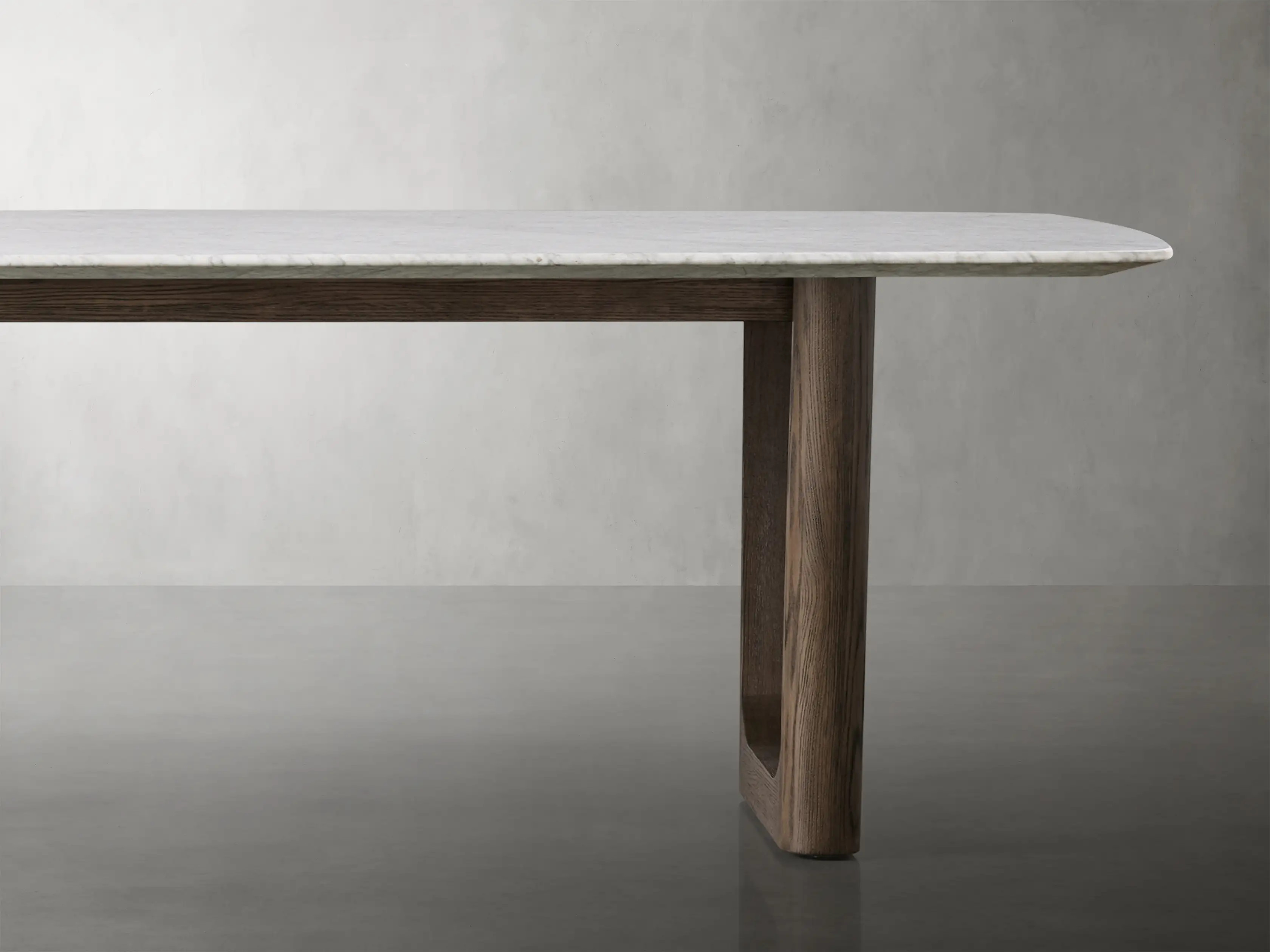 Saint Germain Stone Dining Table with Rennes Base | Arhaus