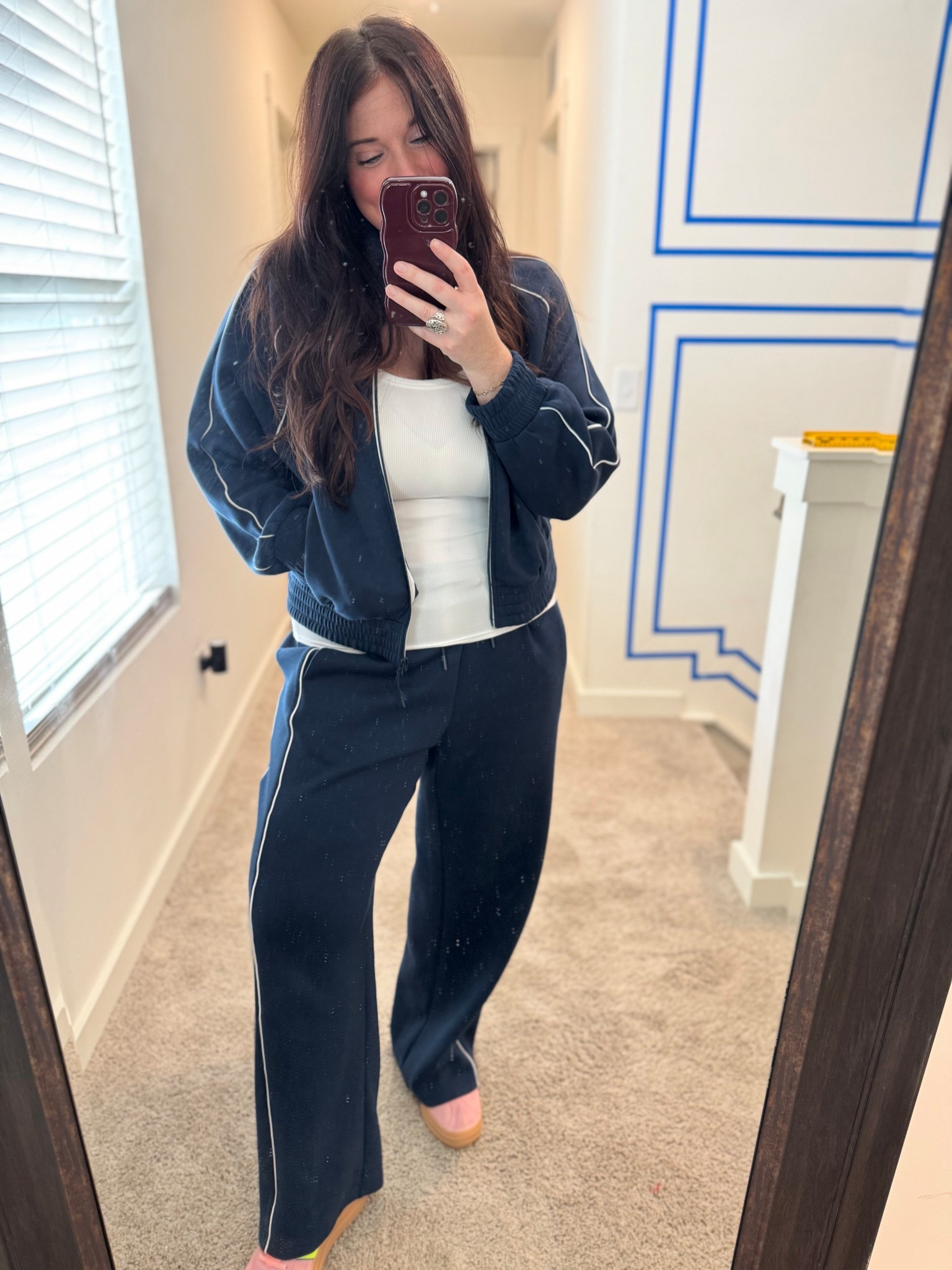 Cutest ribbed track set from Walmart! 

#LTKmomlife #LTKootd #LTKdayinmylife