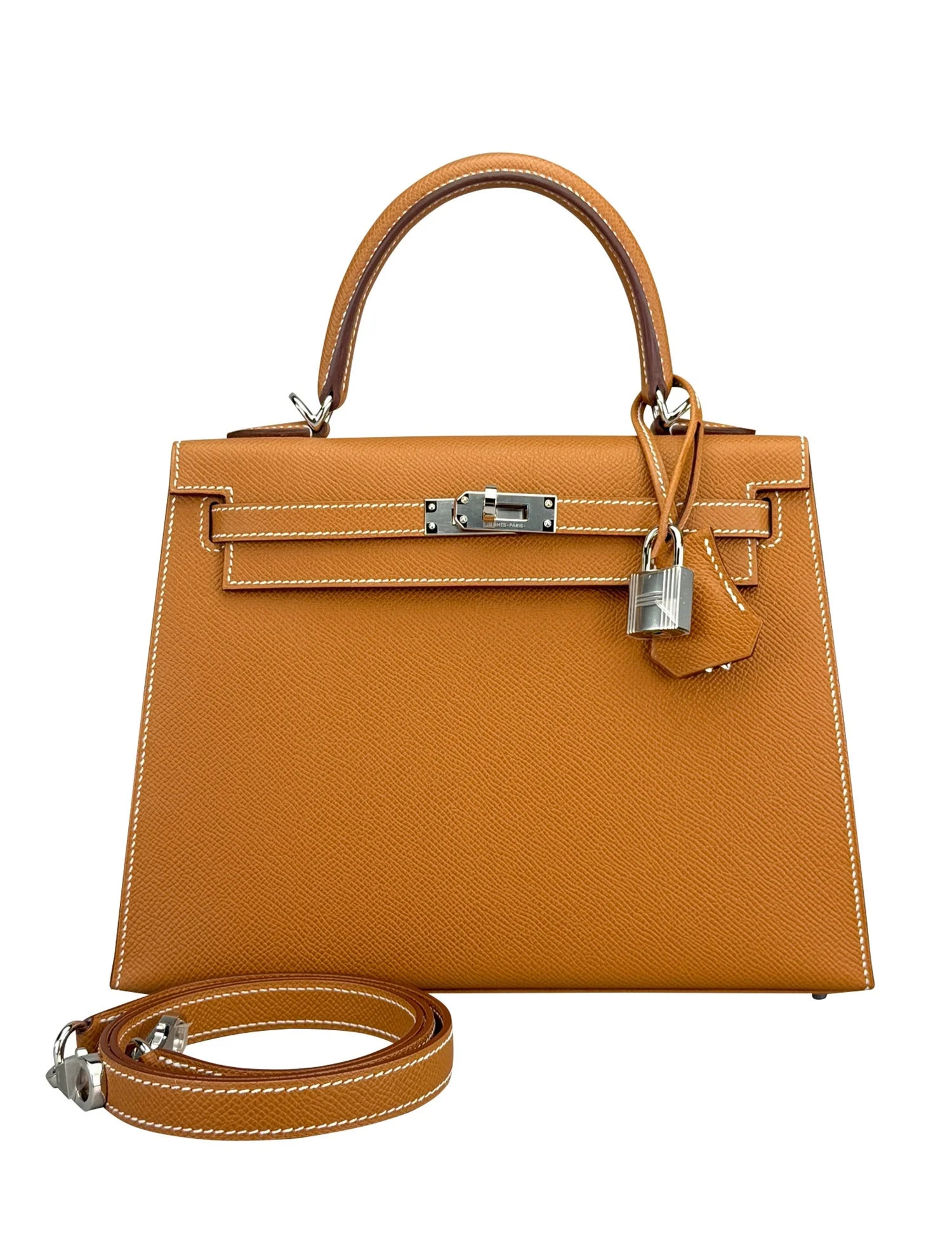 Hermès Epsom Leather Kelly Sellier 25 2025 - Gold Handle Bags, Handbags - HER808975 | The RealRe... | The RealReal