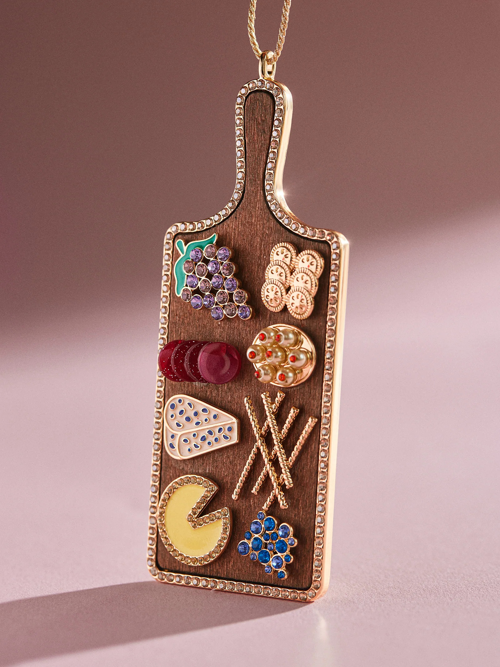Char-cute-erie Board Ornament - Charcuterie Board Ornament | BaubleBar (US)