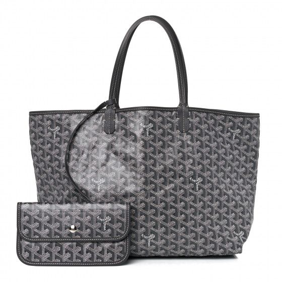 GOYARD Goyardine Saint Louis PM Grey | FASHIONPHILE | Fashionphile