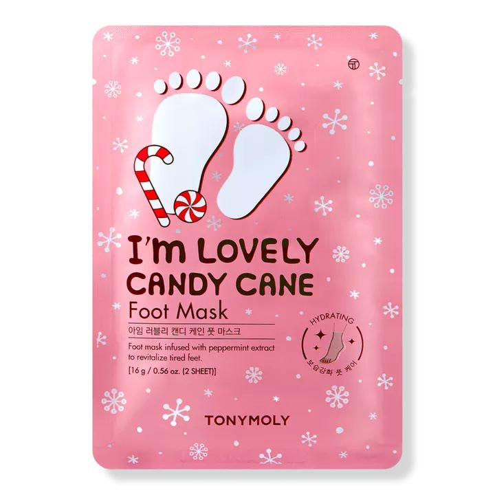 I'm Lovely Candy Cane Foot Mask | Ulta