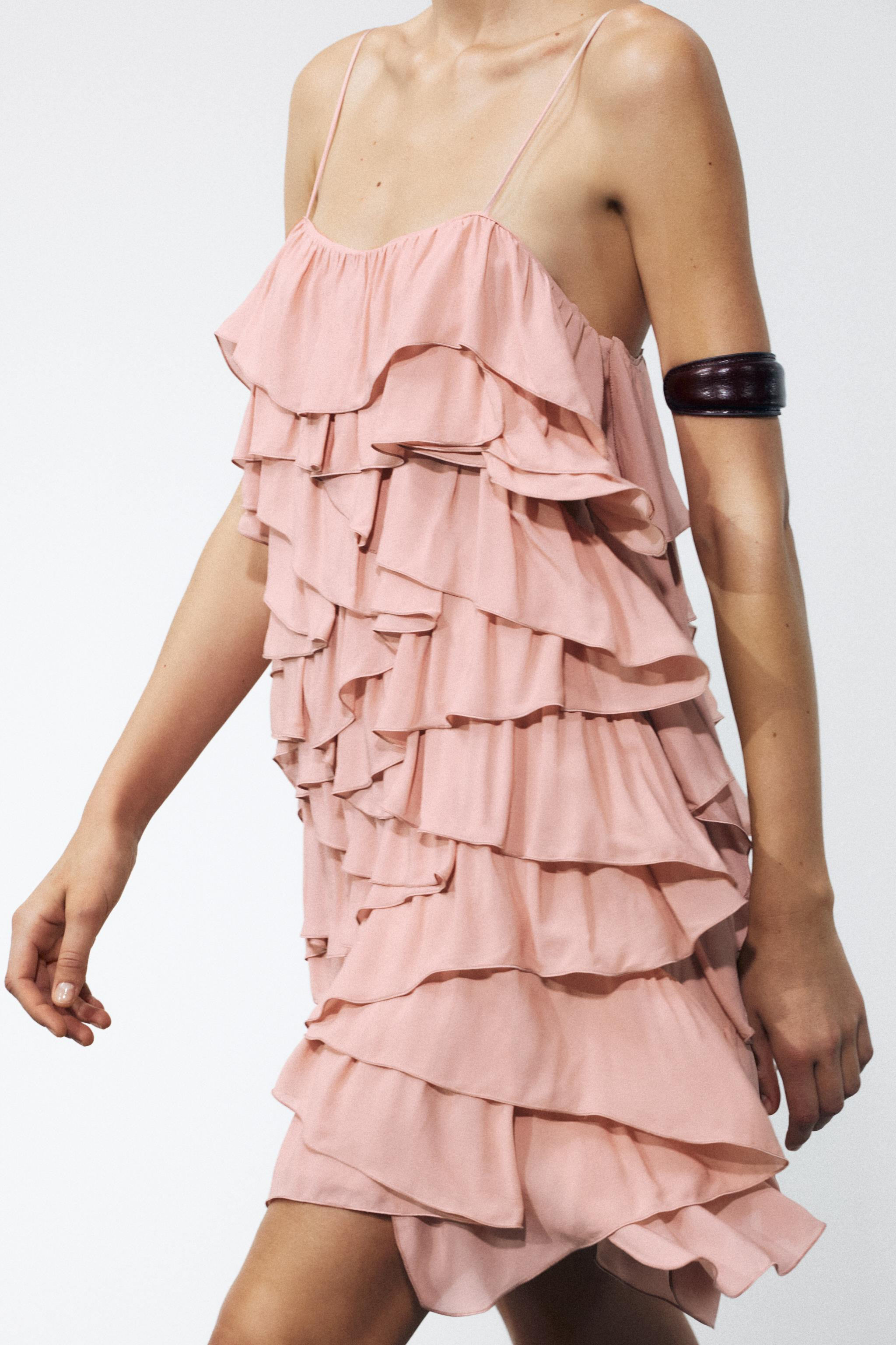 RUFFLED DRESS ZW COLLECTION | Zara US