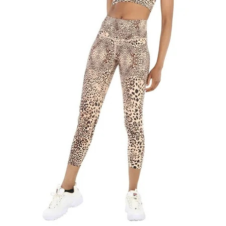 Lorna Jane Ladies Ocelot Print Excel Ankle Biter Leggings Size X-Small | Walmart (US)