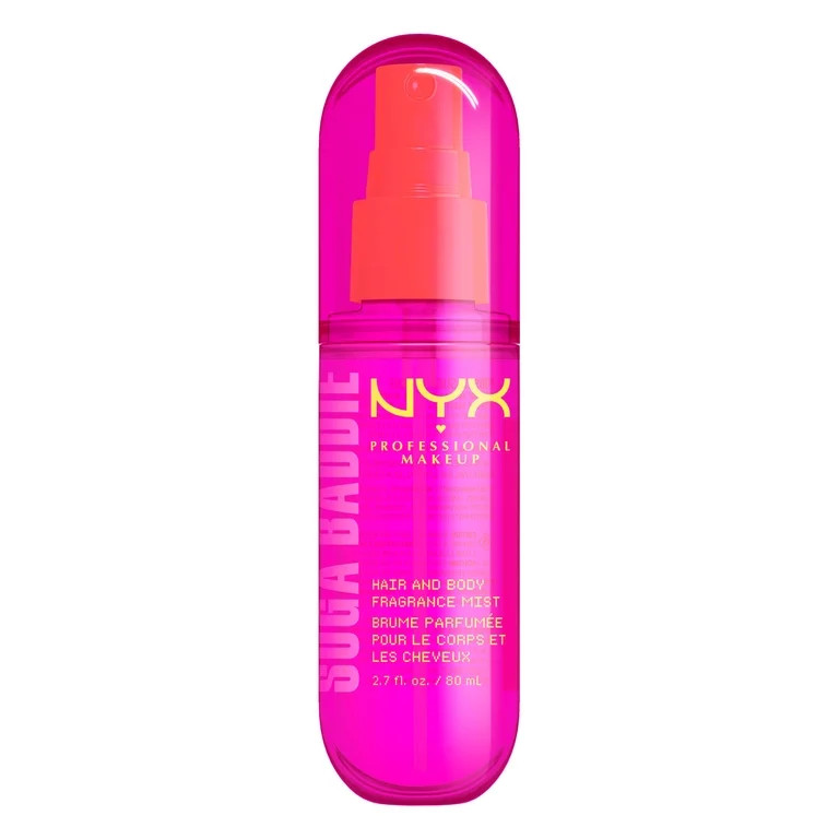 NYX Professional Makeup Fat Oil Hair & Body Fragrance Mist, Suga Baddie, 2.7 fl oz | Walmart (US)