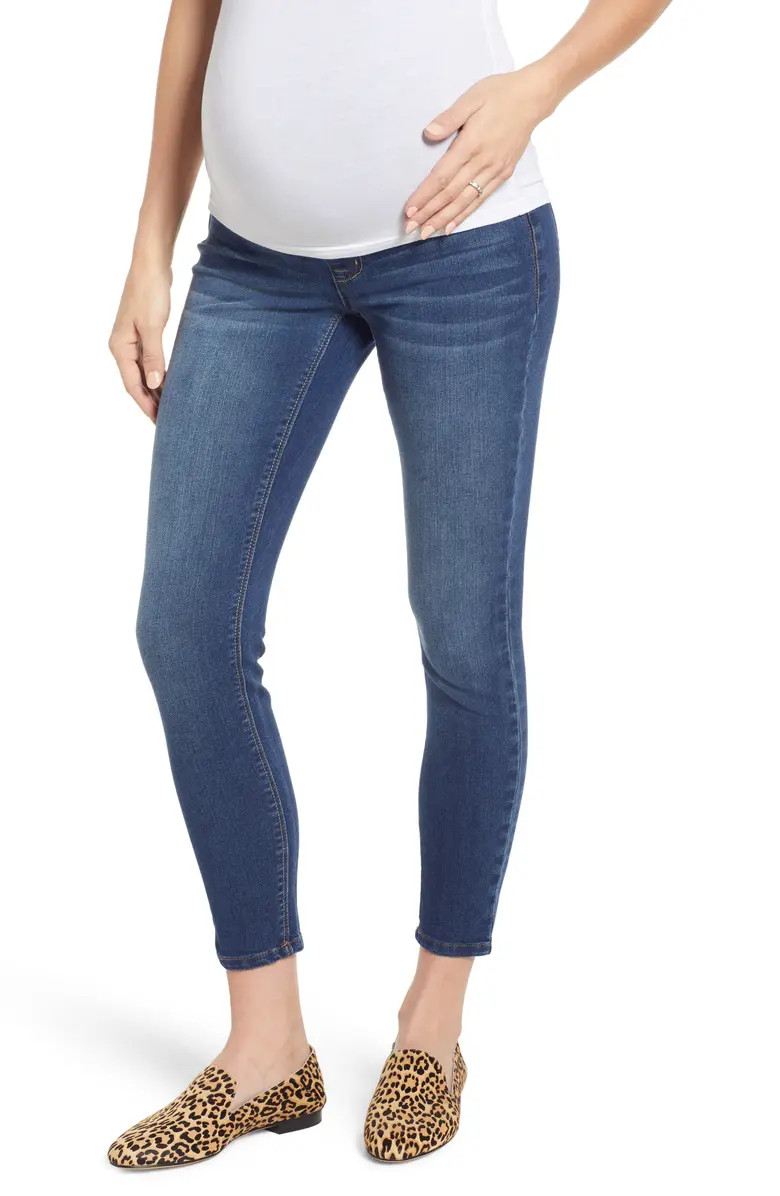 Stretch 360 Ankle Skinny Maternity Jeans | Nordstrom