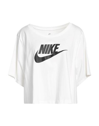 Nike Woman T-shirt White Size XXXL Cotton | YOOX (US)