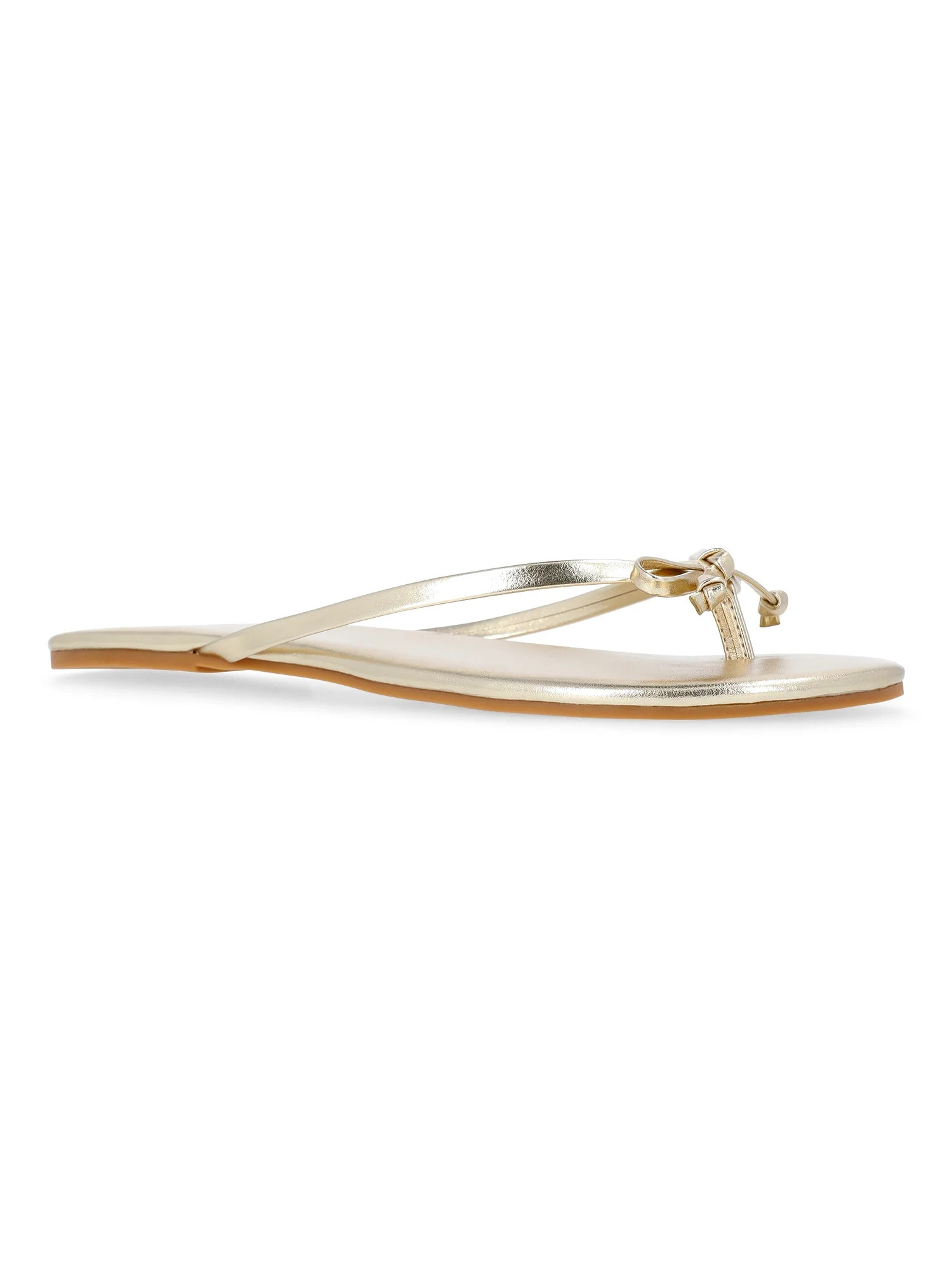 Time and Tru Women's Barely There Thong Sandals | Walmart (US)