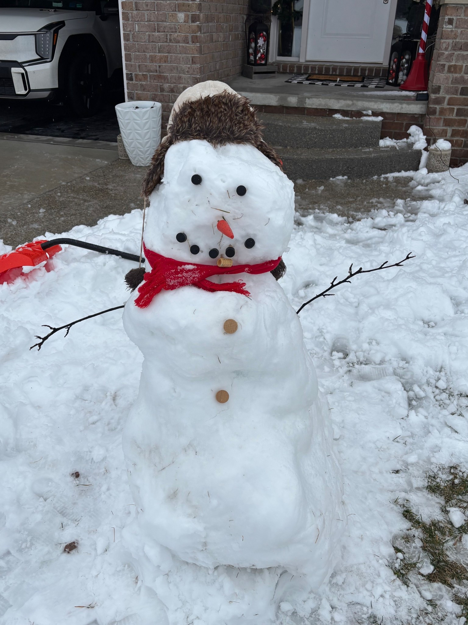 Snow man making!! ☃️❄️⛄️

#LTKmomlife #LTKActive #LTKSeasonal