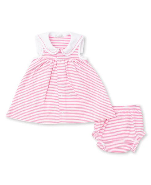 Whale Wishes Stripe Dress Set | Kissy Kissy