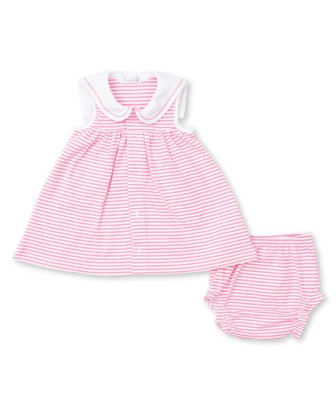 Whale Wishes Stripe Dress Set | Kissy Kissy