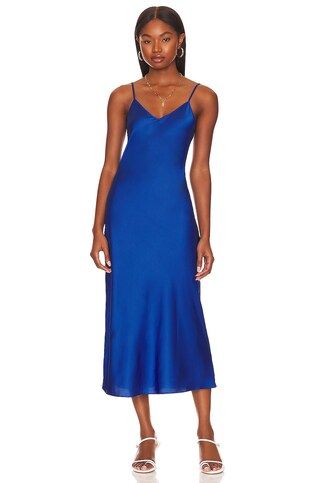 ALLSAINTS Bryony Dress in Delphinium Blue from Revolve.com | Revolve Clothing (Global)
