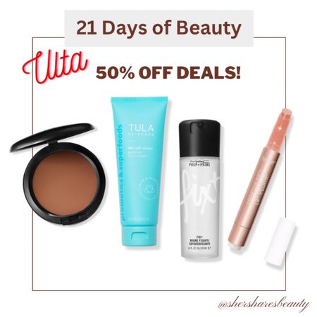 Omg!! Amazing day on the 21 Days of Beauty Sale! MAC Fix+, Tarte Maracuja Lip Plump Gloss, Tula Cult Cleanser and MAC Powder! 

#LTKsalealert #LTKbeauty