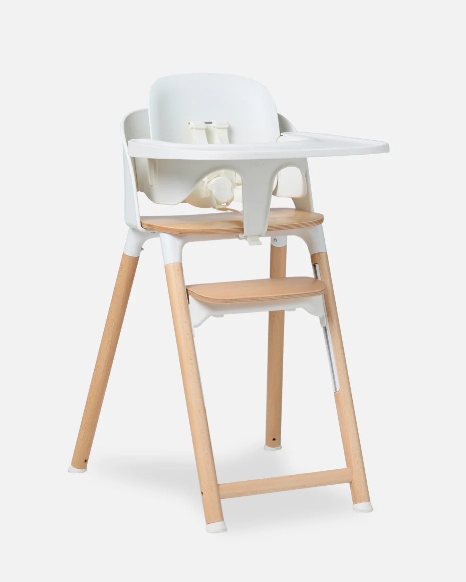 The Chair II | 7-in-1 Convertible Wooden High Chair | Lalo | Lalo