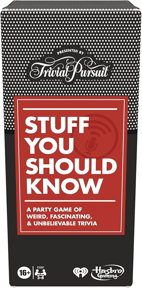 Trivial Pursuit Game: Stuff You Should Know Edition, Trivia Questions Inspired by the Stuff You S... | Amazon (US)