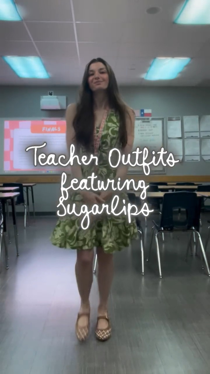 Teacher outfits featuring @shopsugarlips 🩷

You know I have to wrap this school year up in style! @shopsugarlips did not disappoint with their chic new arrivals ✨ so many fun prints and trendy pieces that are perfect for everyday wear this spring and summer🌸☀️

#sugarlipsxme #womenownedbusinesses #sugarlips #teacheroutfit #ootd