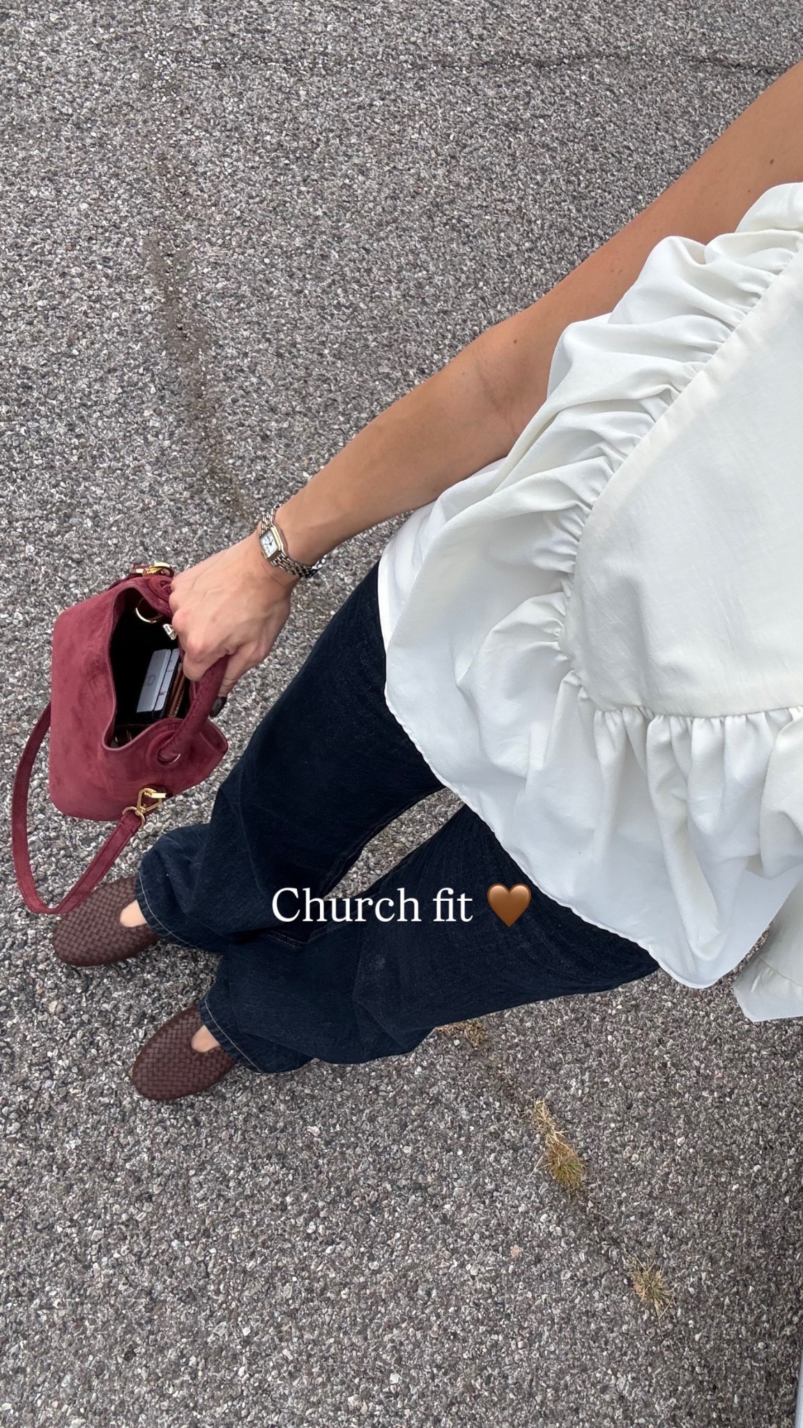 Church outfit! Fall vibes 🍂

#LTKShoeCrush #LTKItBag #LTKStyleTip