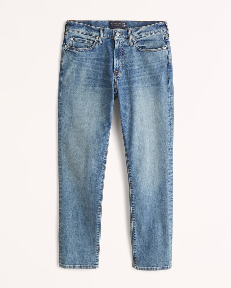 Athletic Straight Jean | Abercrombie & Fitch (US)