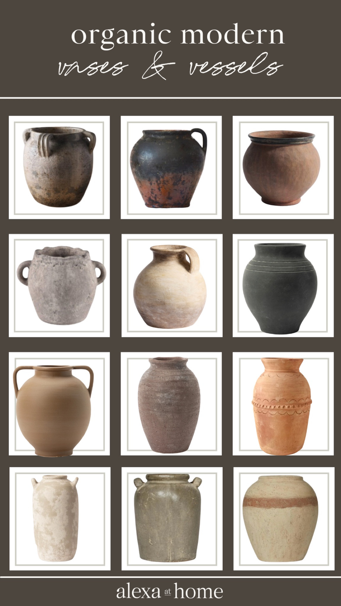 Vases and vessels, organic vases, antique vessels, home decor , organic modern style 

#LTKHome