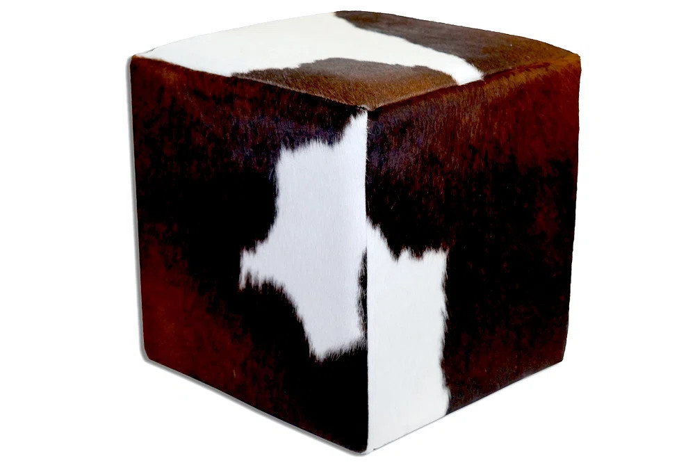 Square Ottoman in Tricolor | Wayfair North America