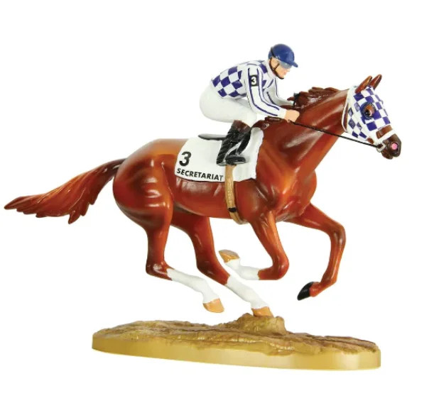 Breyer Horse 50th Anniversary Triple Crown Winner Secretariat and Jockey Figurine | Walmart (US)