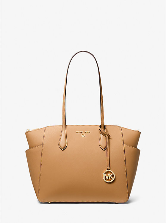 Marilyn Medium Saffiano Leather Tote Bag | Michael Kors US