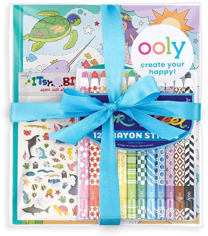 OOLY, Outrageous Ocean Appeel, Color-in' Book for Kids | Amazon (US)