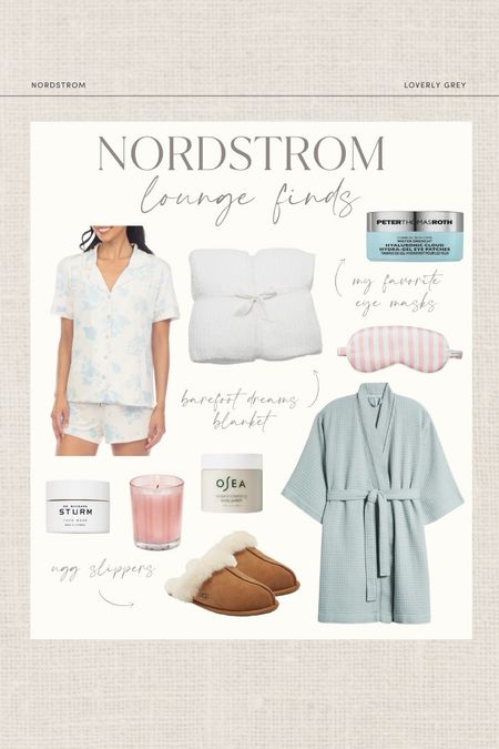 Love these lounge finds from Nordstrom! #NordstromPartner @nordstrom 

Loverly Grey, Nordstrom finds, self care, spa, beauty, pajamas, robe, slippers, loungewear 

#LTKBeauty