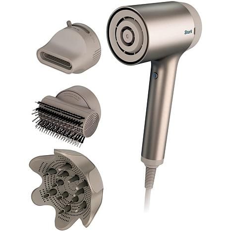Shark HyperAIR Blow Dryer w/ Concentrator, Diffuser, and Styling Brush - 20373270 | HSN | HSN