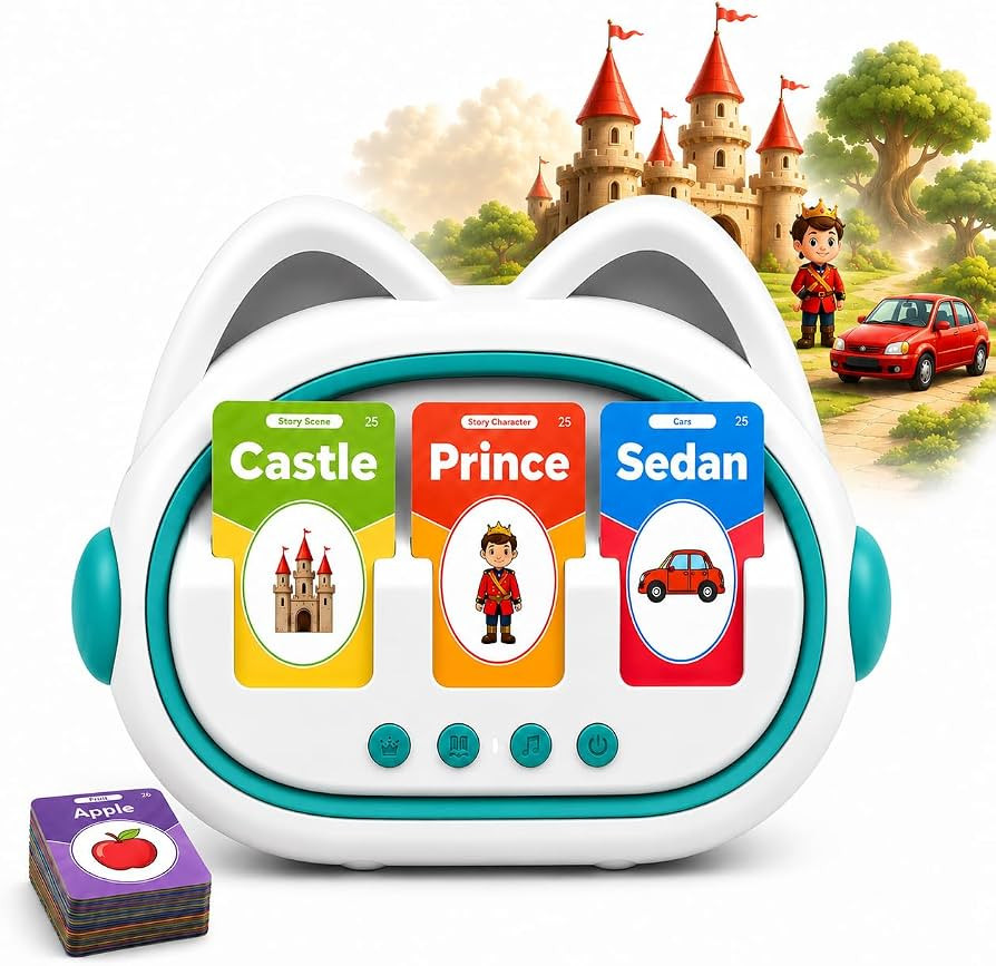 AI Storytelling Toy for Kids, Generate Stories Instantly with Any 3 Cards, 150 Cards 300 Words, S... | Amazon (US)