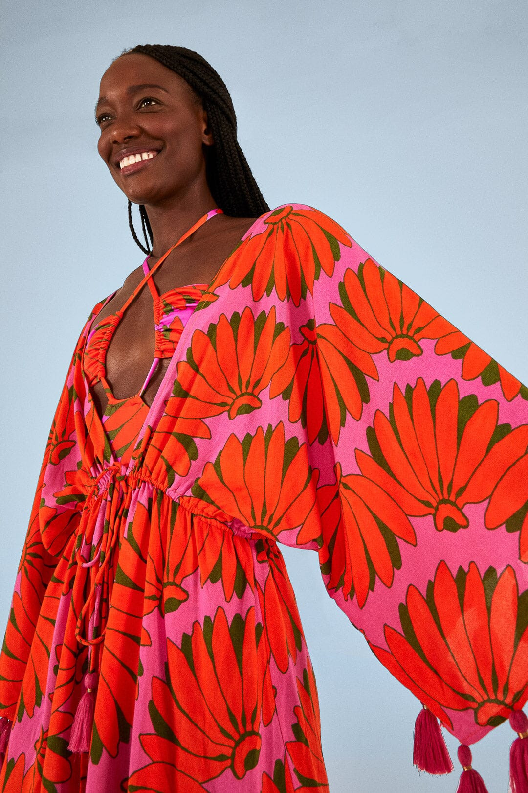 Pink Copacabana Cover Up | FarmRio (US)