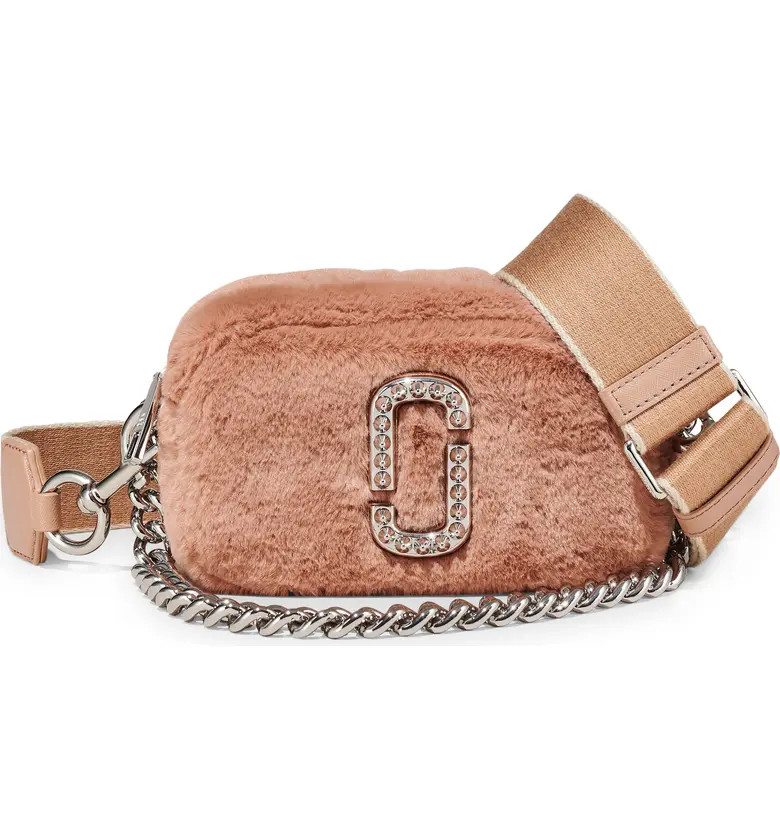 Marc Jacobs Snapshot Faux Fur Crossbody Bag | Nordstrom | Nordstrom