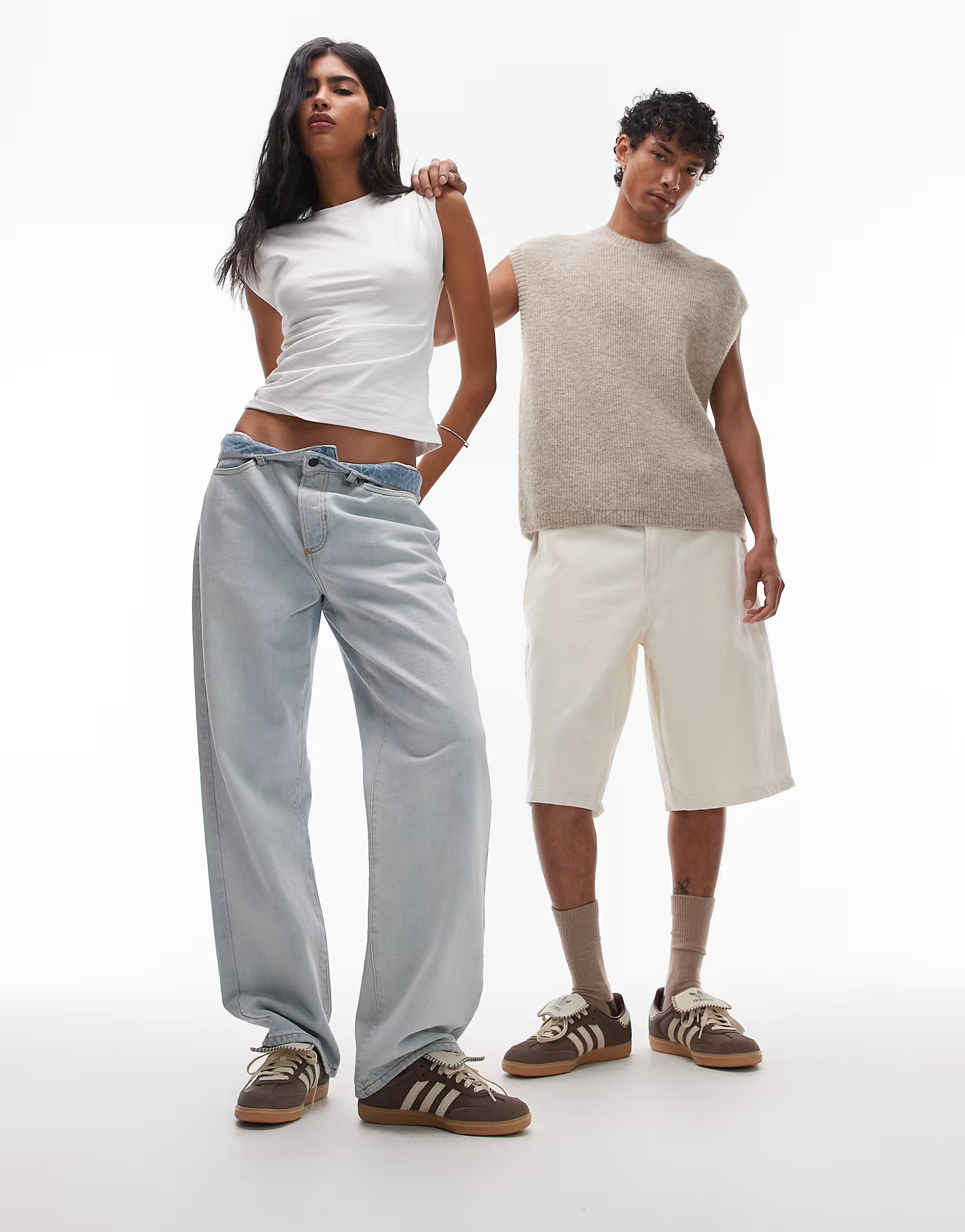 adidas Originals Samba LT trainers with crochet detailing in brown - exclusive to ASOS | ASOS (Global)